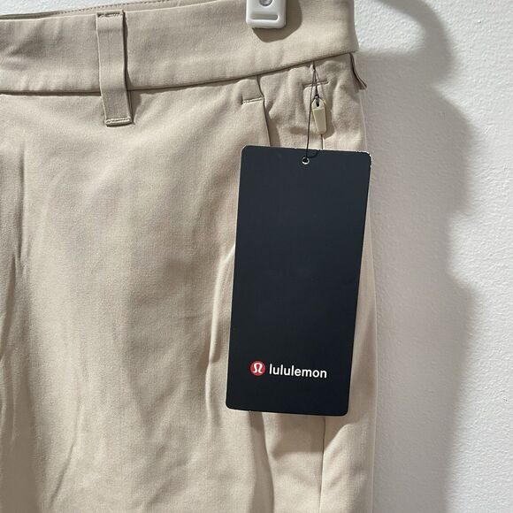 Lululemon Commission Short Classic 9” Warpstreme Size 31 Trench TRNH Men Beige - Picture 2 of 8
